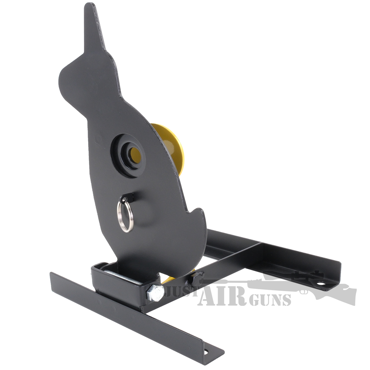 Steel Target Rabbit Rabbit Knock Down Pull to Reset Full Metal Target 133957