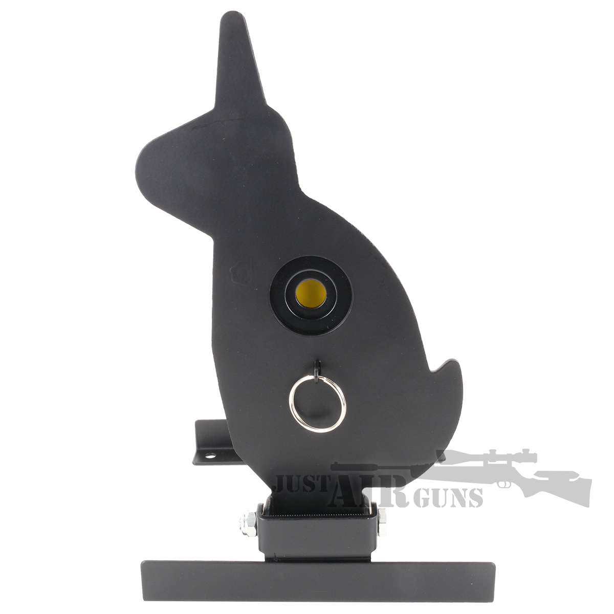 Steel Target Rabbit Rabbit Knock Down Pull to Reset Full Metal Target 133957
