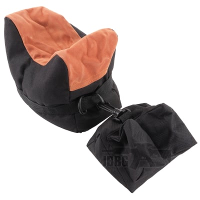Front and Rear Bench Bag Rest Set Black Brown TQ56