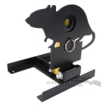 Knockdown Rocking Rat Metal Target