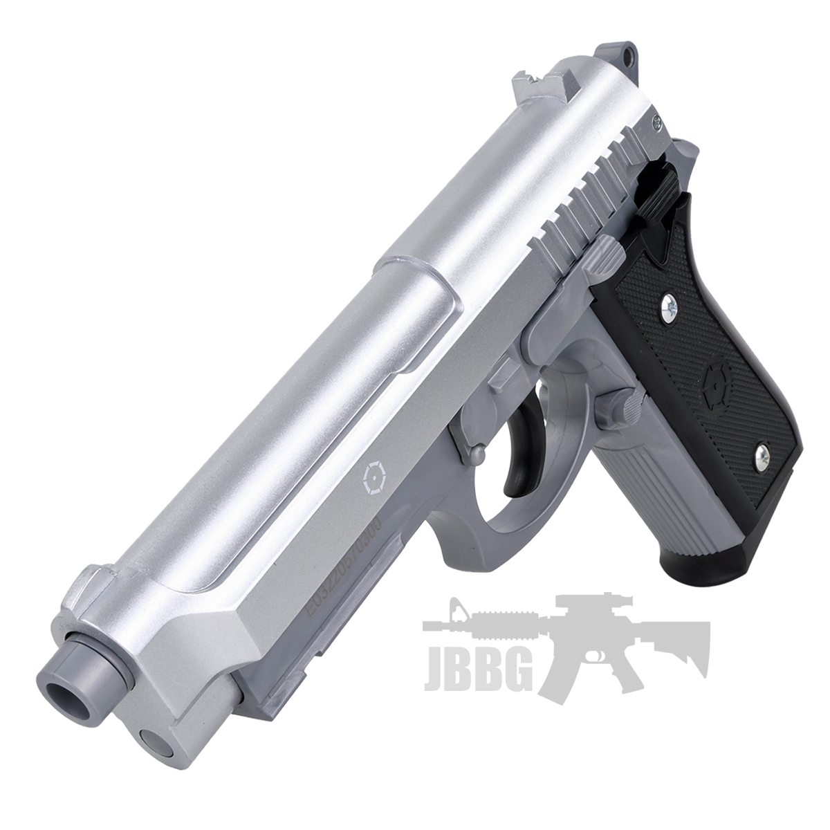 Cybergun PT92 HPA Spring Airsoft Pistol Silver 5