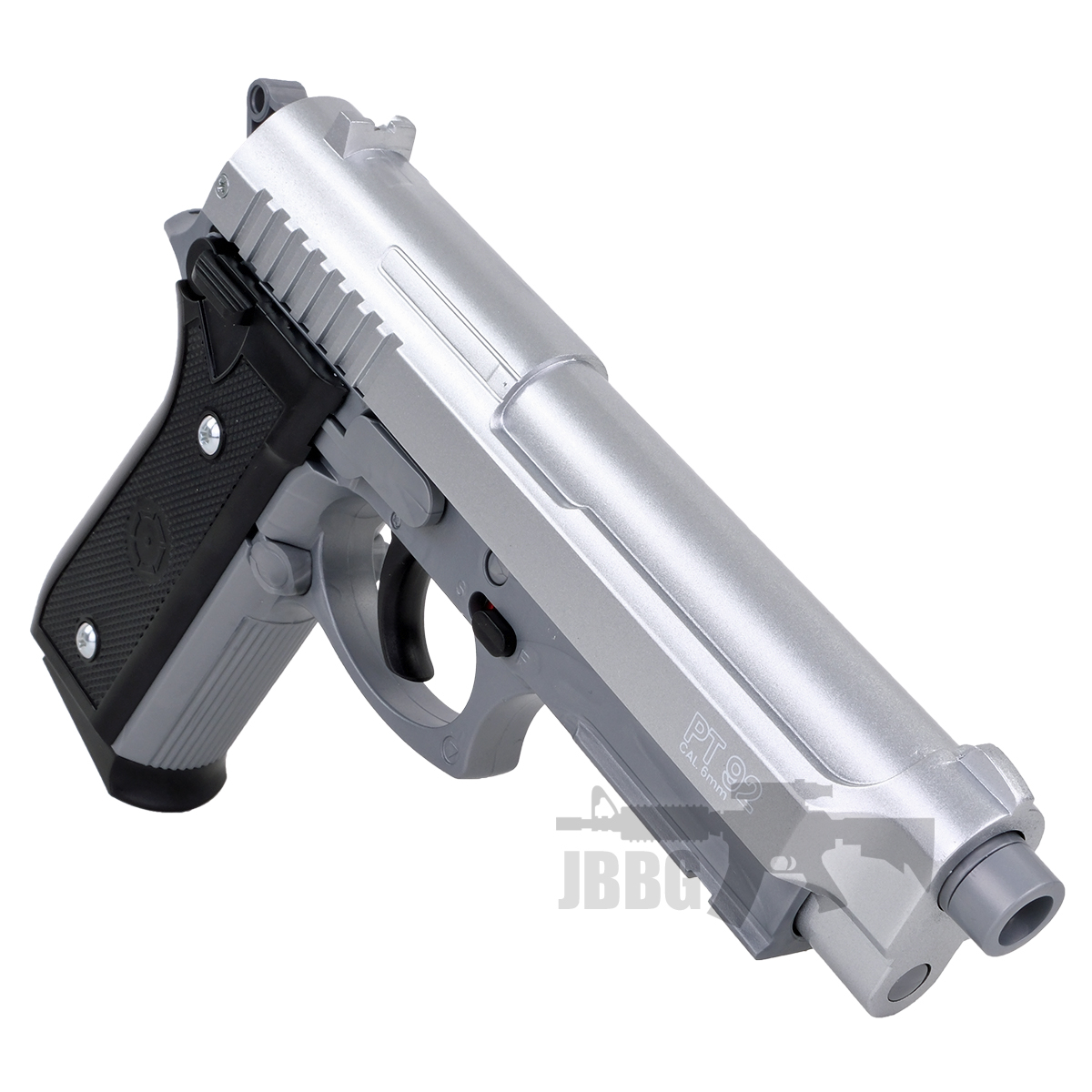 Cybergun PT92 HPA Spring Airsoft Pistol Silver 6