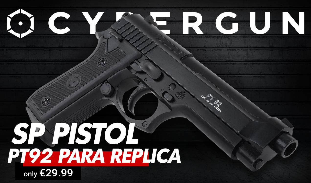 Cybergun PT92 PARA Airsoft Pistol B1