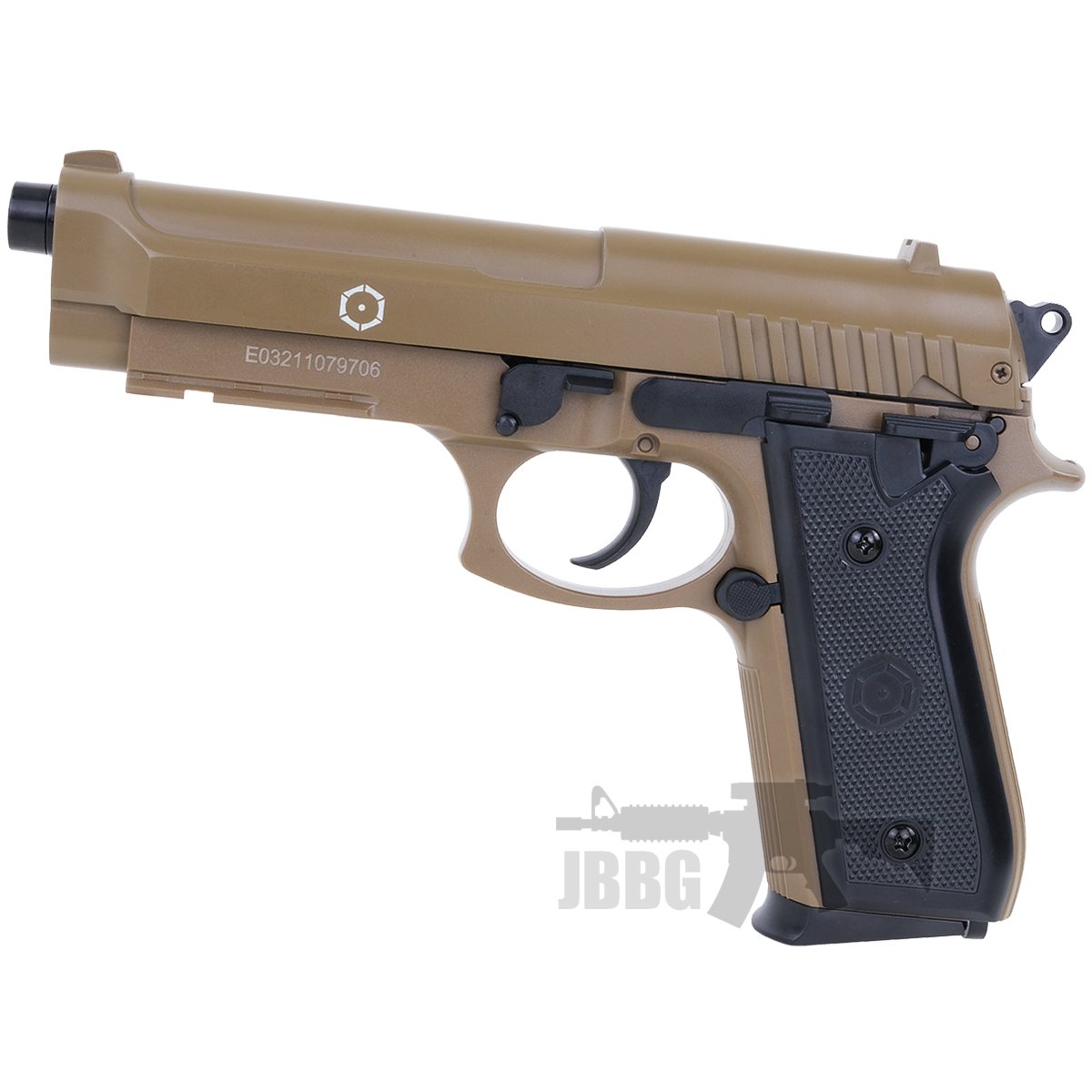 Cybergun PT92 Spring Airsoft Pistol Tan