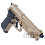Cybergun PT92 Spring Airsoft Pistol Tan 5