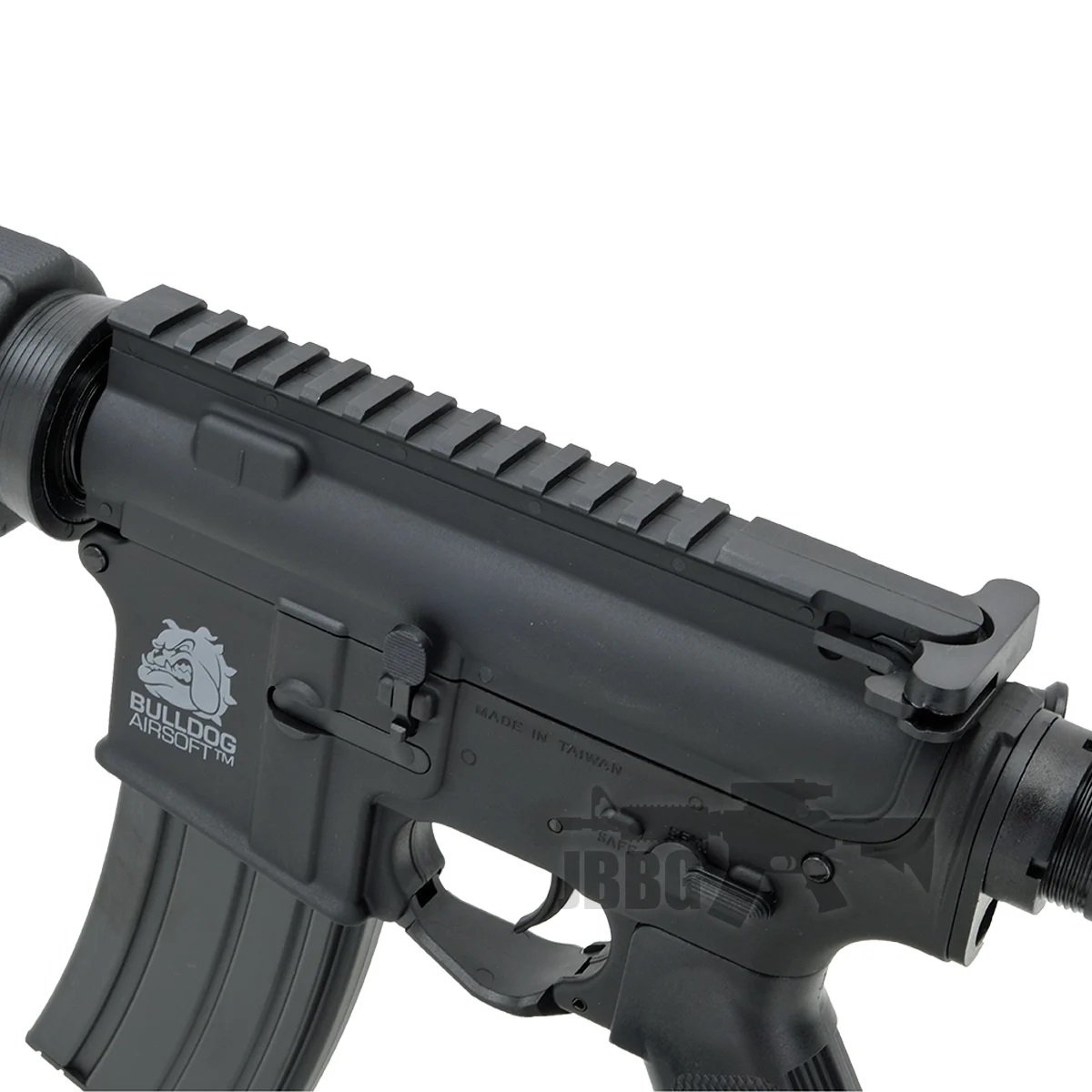 bulldog m4 cqb airsoft gun aeg ie 12