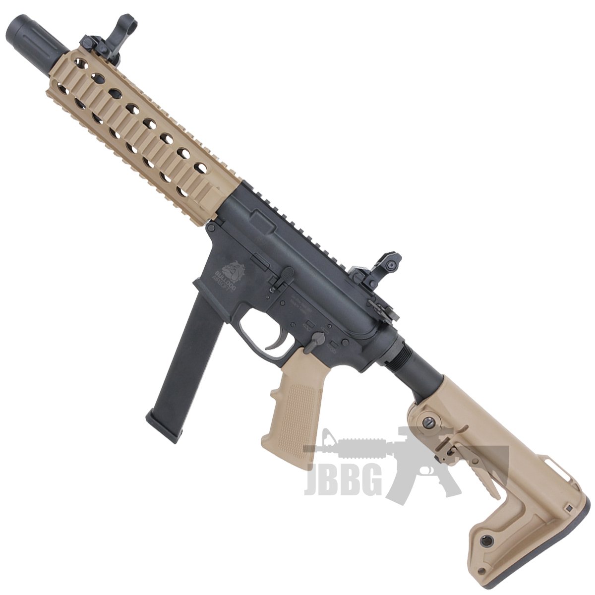 Bulldog TWS 9mm Carbine Gas Blowback Lite Airsoft Gun Tan 2