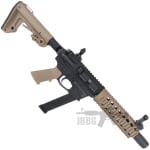 Bulldog TWS 9mm Carbine Gas Blowback Lite Airsoft Gun Tan BK 22