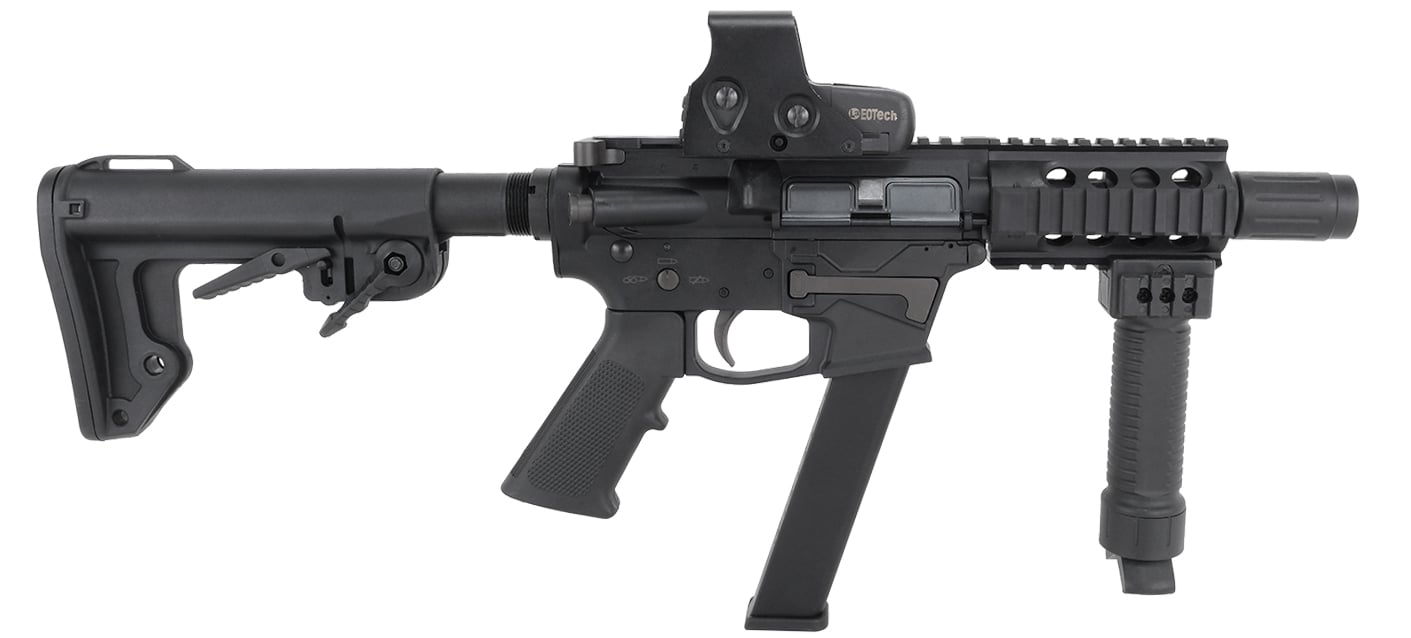 Bulldog TWS 9mm SRB Gas Blowback Lite Airsoft Gun w2