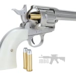 King Arms SAA 45 Peacemaker Airsoft Gas Revolver S – Silver 8