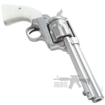 King Arms SAA 45 Peacemaker Airsoft Gas Revolver S – Silver 9