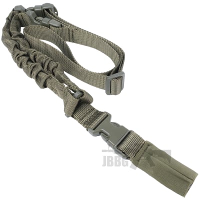 Bulldog Single Point Bungee Sling Green