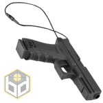 Christmas Tree Glock Pistol Decoration Black 01 jpg