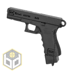 Christmas Tree Glock Pistol Decoration Black EX 3 jpg