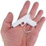 Christmas Tree Glock Pistol Decoration White H1 jpg