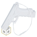 Christmas Tree Glock Pistol Decoration White ex pH3 jpg
