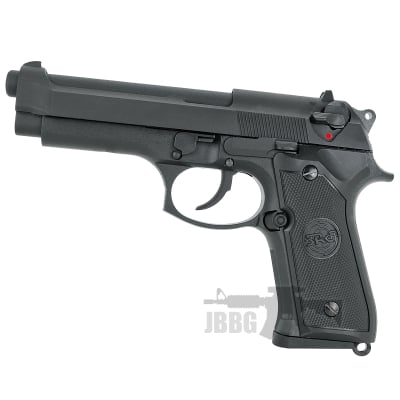 SR-92 M9 Gas Blowback Half Metal Airsoft Pistol with Case