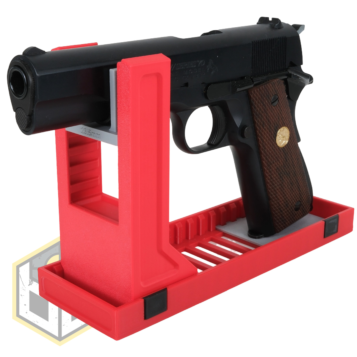BD pistol stand red 15 jpg
