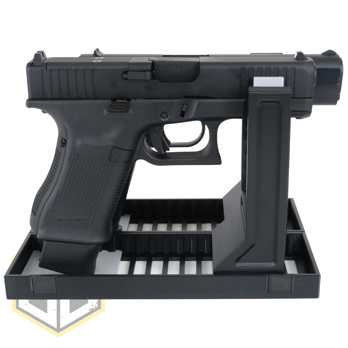 UM Pistol Stand Set Black 13 jpg
