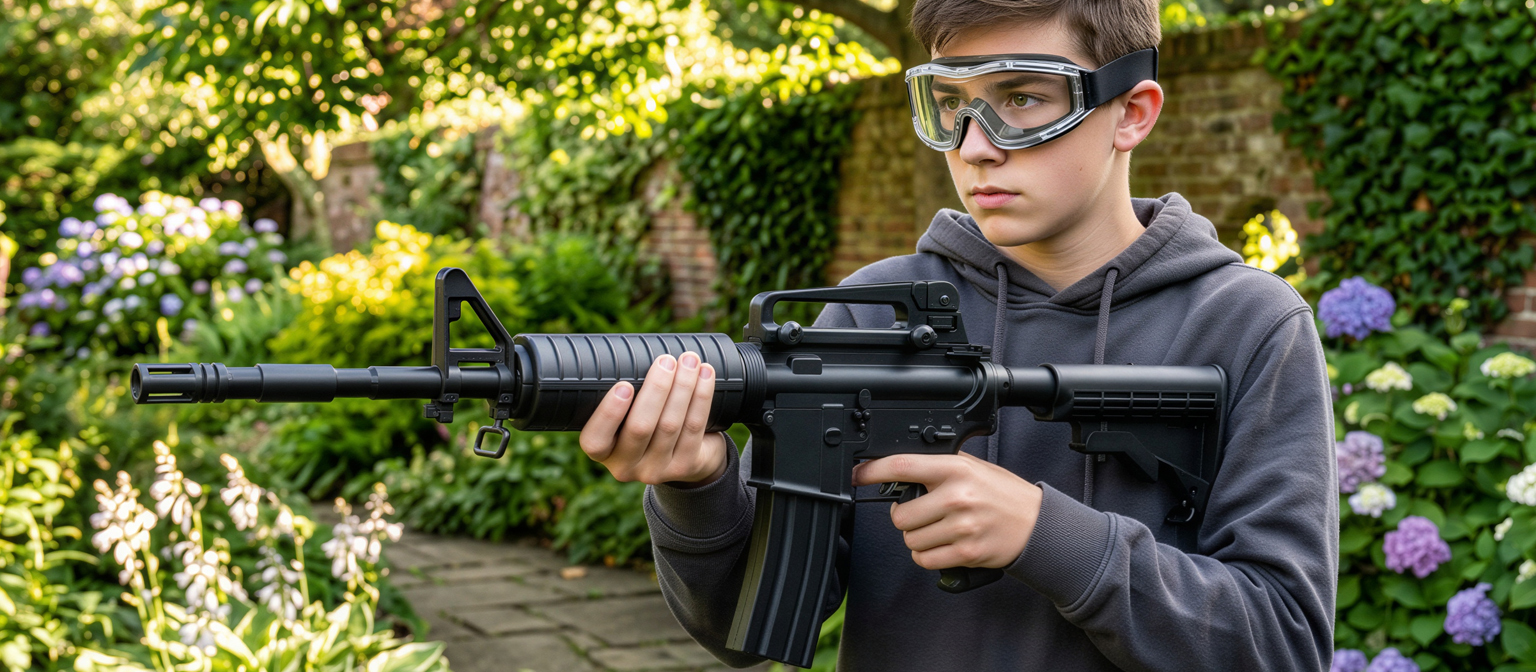 8906 M4 Spring Airsoft Gun Vigor