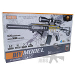 Gel Blaster HK416 Full Auto Rechargeable AEG Gun Set Camo Blue b1 jpg