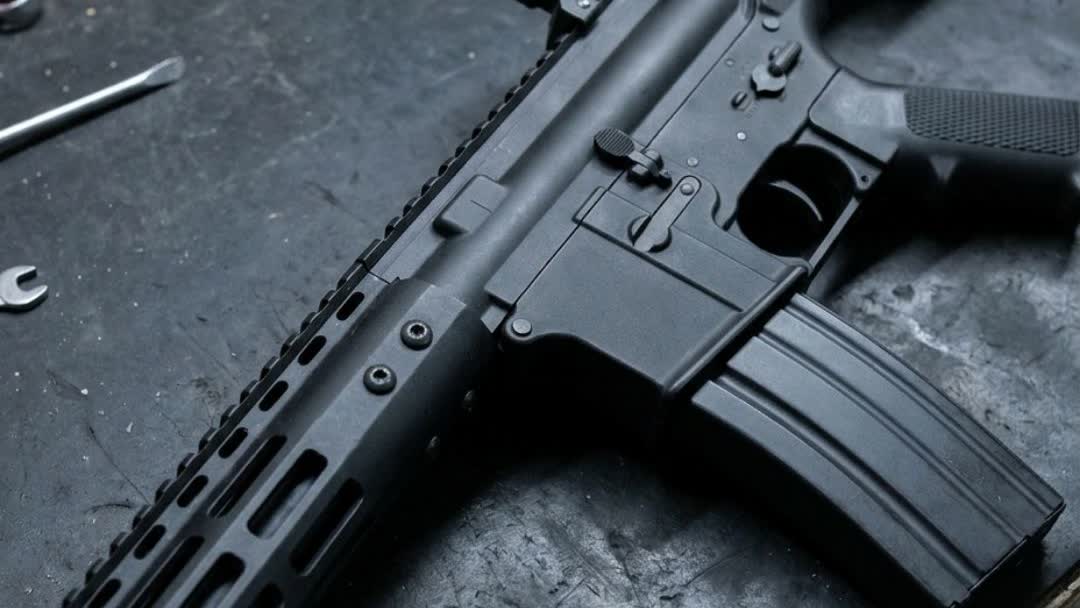 Metal receiver and M-LOK handguard of the Classic Army N4 ECS