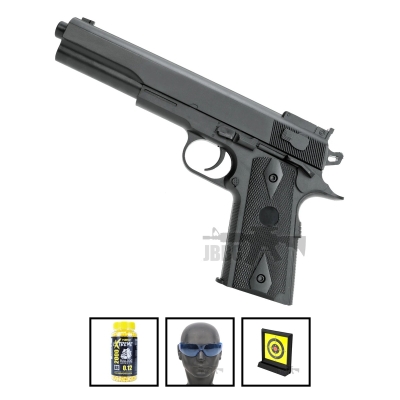 2123A1 1911 Airsoft Spring Pistol Vigor Bundle Offer Set