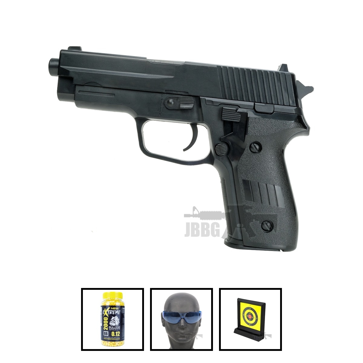 2124 Sig Airsoft Spring Pistol Vigor Bundle Offer Set