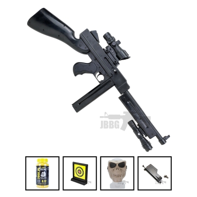 8904A Spring M3A1 Airsoft Gun IE Bundle Offer Set