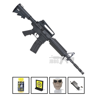 8906 M4 Spring Airsoft Gun Bundle Offer Set