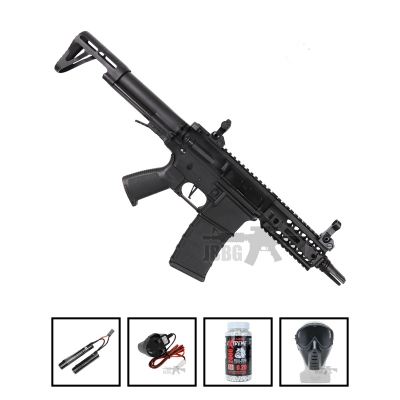 AR4 SBR AEG Carbine Classic Army ENF009P Airsoft Gun Bundle Offer Set