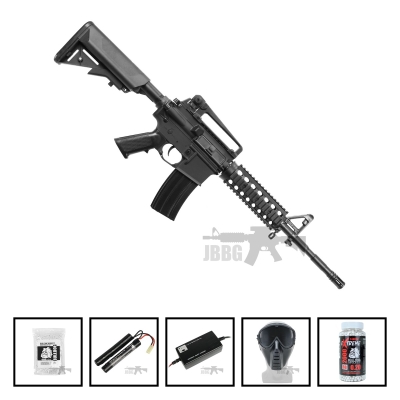 Bulldog M4 PG RIS Airsoft Gun Bundle Offer