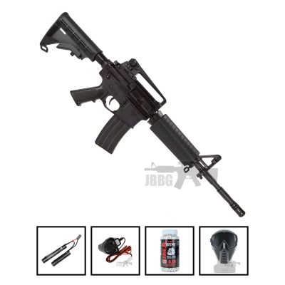 Bulldog M4A1 Airsoft Gun Bundle Offer Set