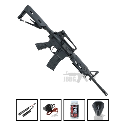 Bulldog ST Alpha QD Airsoft Gun AEG Bundle Offer Set