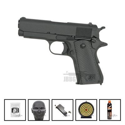 SR1911 S Gas Airsoft Pistol Bundle Offer Set