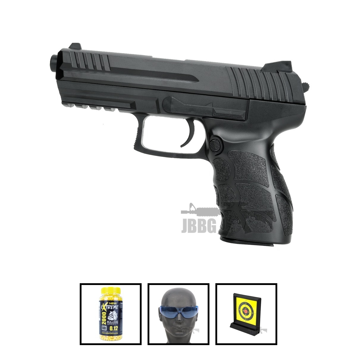 V312 VP9 Airsoft Spring Pistol Vigor Bundle Offer Set