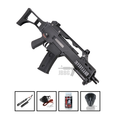 WE 999 C AEG Airsoft Rifle Gen2 Bundle Offer Set